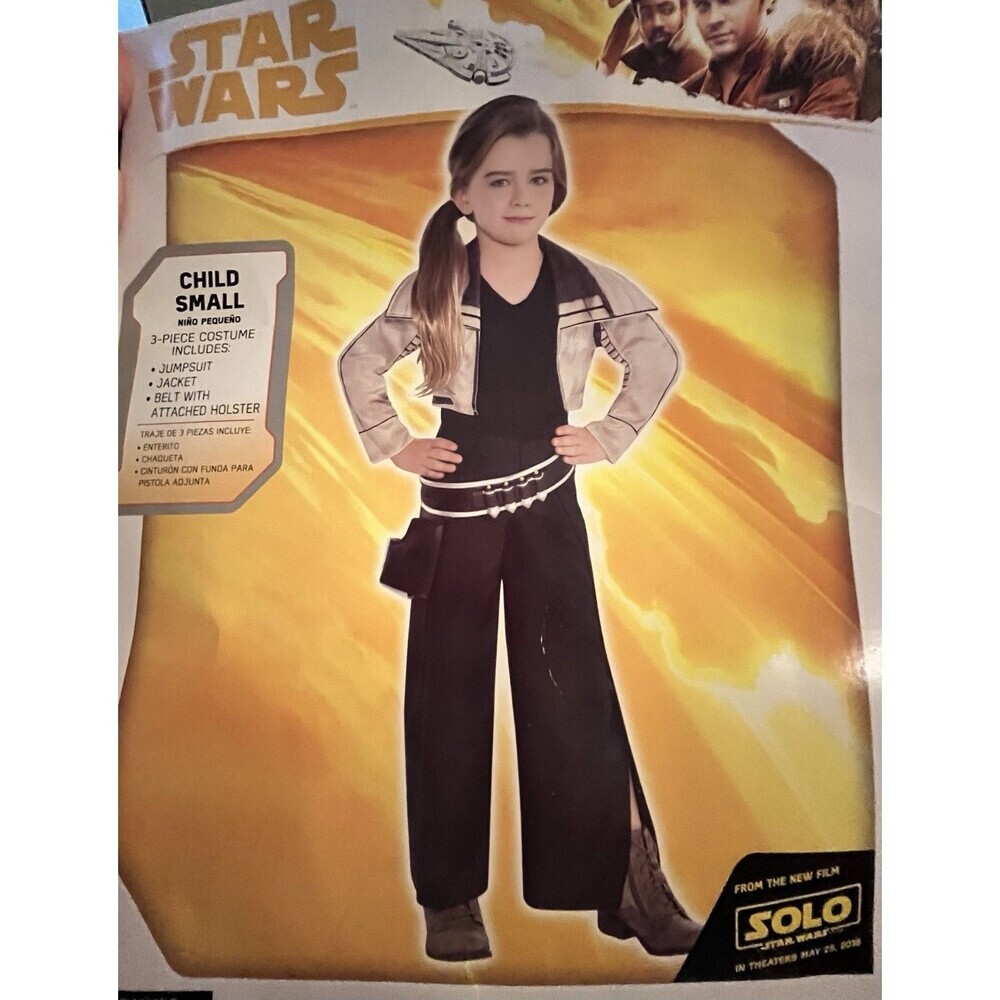 Disney Star Wars QI'RA Costume 4 5 6 Size Small Child Kids NEW